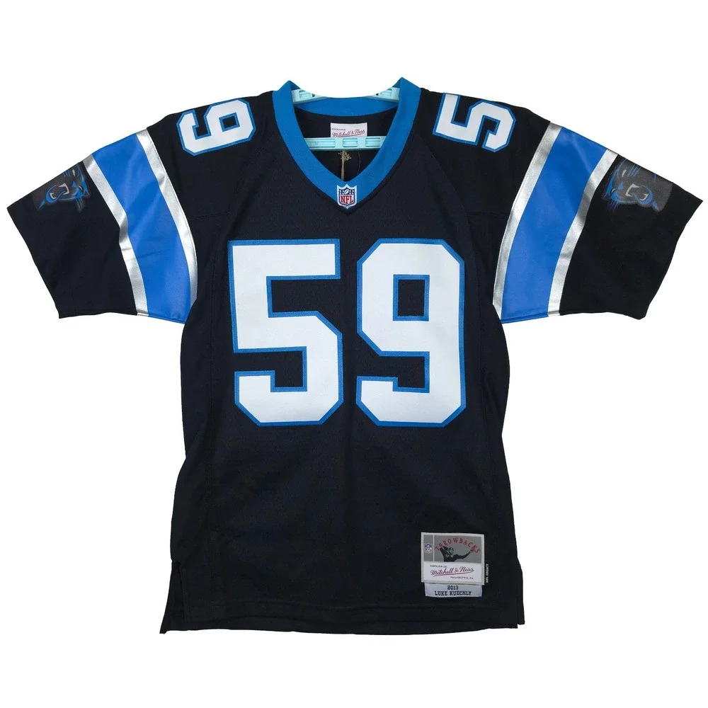 Luke Kuechly Carolina Panthers Mitchell & Ness NFL Small Jersey 2013 #59 NWT